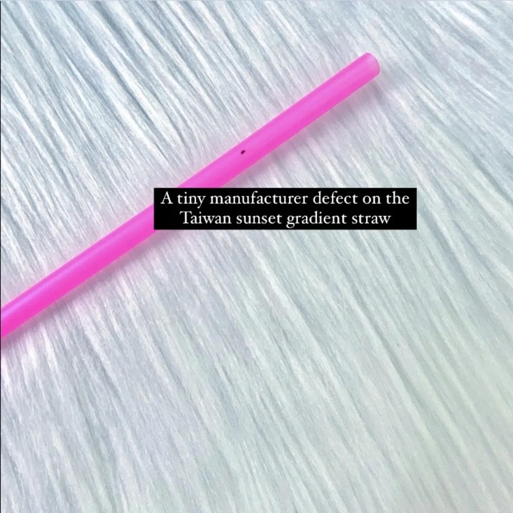 💛LIMITED 💛Starbucks Taiwan Sunset Gradient Red Yellow Ombré Studded Tumbler - Picture 9 of 10